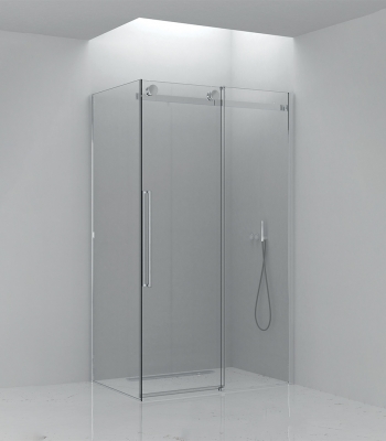 Shower enclosures E2C2A + E2G1A, Corner - Sliding Door